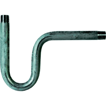Pressure gauge siphon pipe Type 352 steel external thread